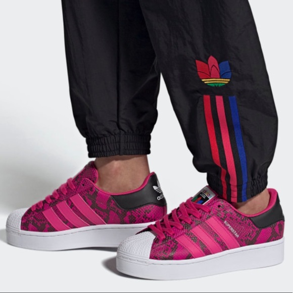 adidas Shoes - Adidas superstar bold snake skin shoes SZ 10.5 NWT